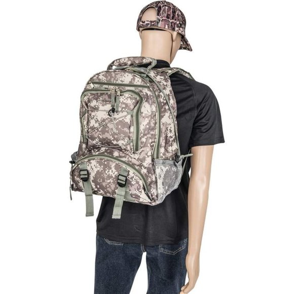 ONLY 1 LEFT Digital Camo Water-Resistant Backpack - Picture 2 of 5